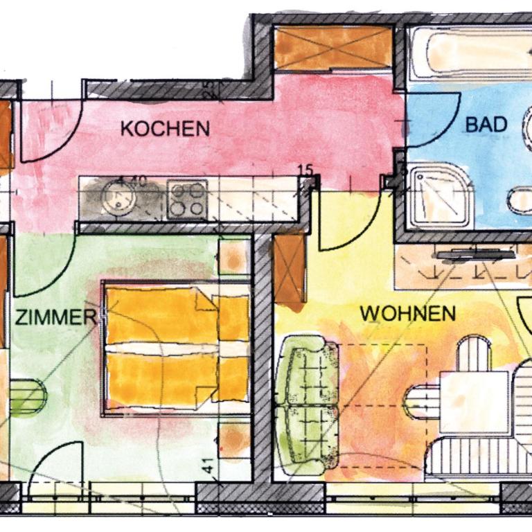 Haus Pia by A CASA - Apartment mit 1 Schlafzimmer und Terrasse - 2