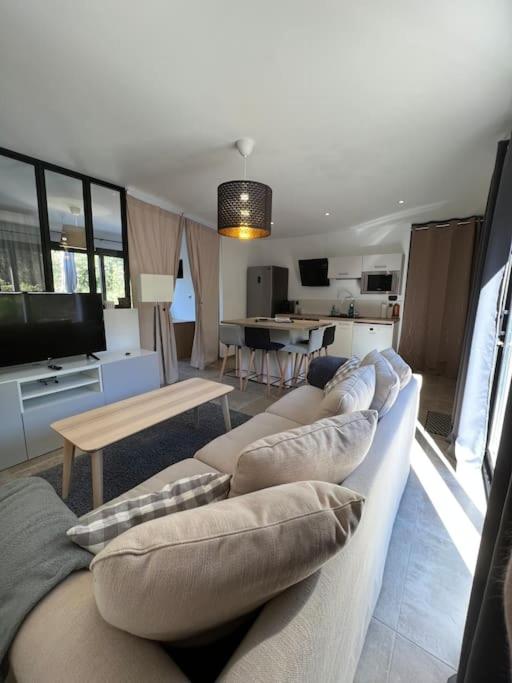 Studio indépendant avec accès piscine - Maison 1 Chambre - 10