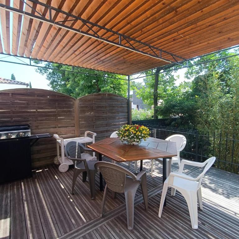 Gîte Rosa et Jean-Jacques - Appartement avec Terrasse - 4