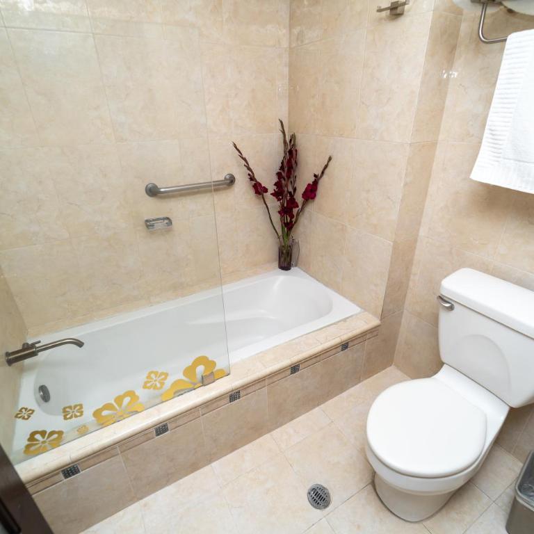 Casa de las Flores Hotel - Chambre Double avec 2 Lits Doubles - 1
