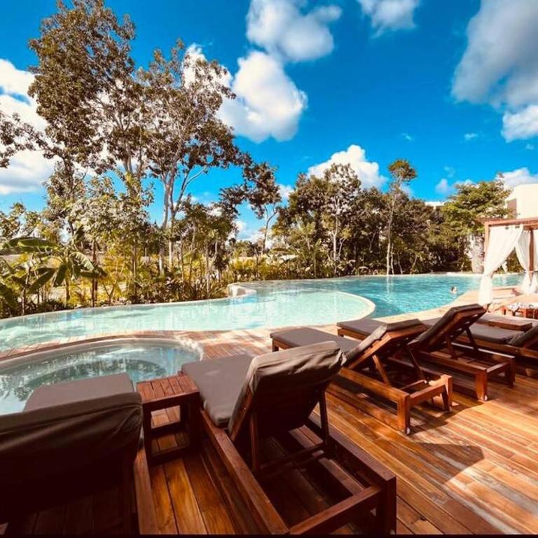 New Suite Deluxe Tulum Ophelia Community Living - Suite Doble Deluxe - Cama grande - 14