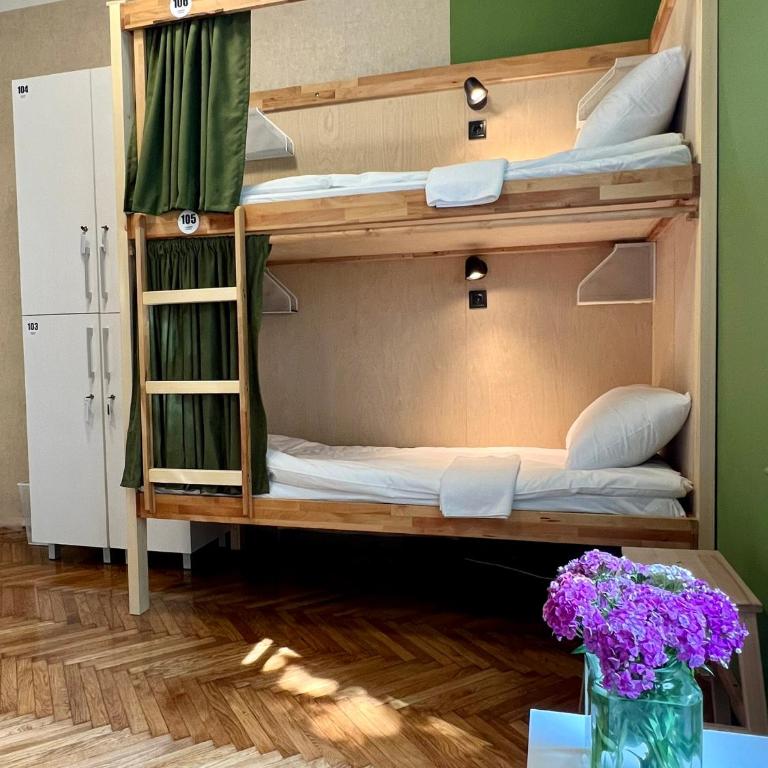 Cabbage Hostel - Krevet u 6-Krevetnoj Ženskoj Spavaonici sa Privatnim Kupatilom - 5