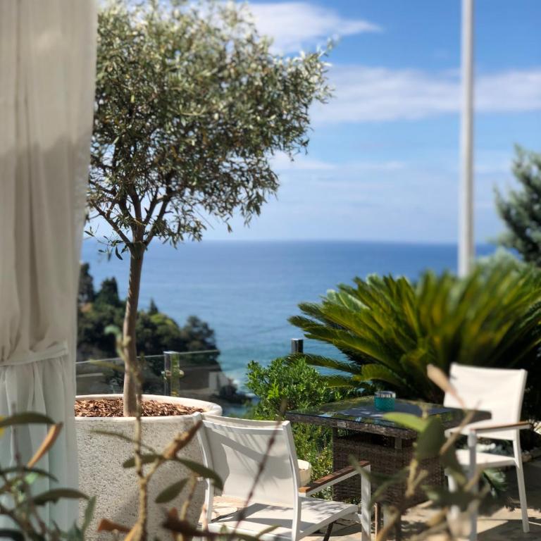 Hotel Senator - Dvokrevetna Soba sa Bračnim Krevetom i Pogledom na More - 4