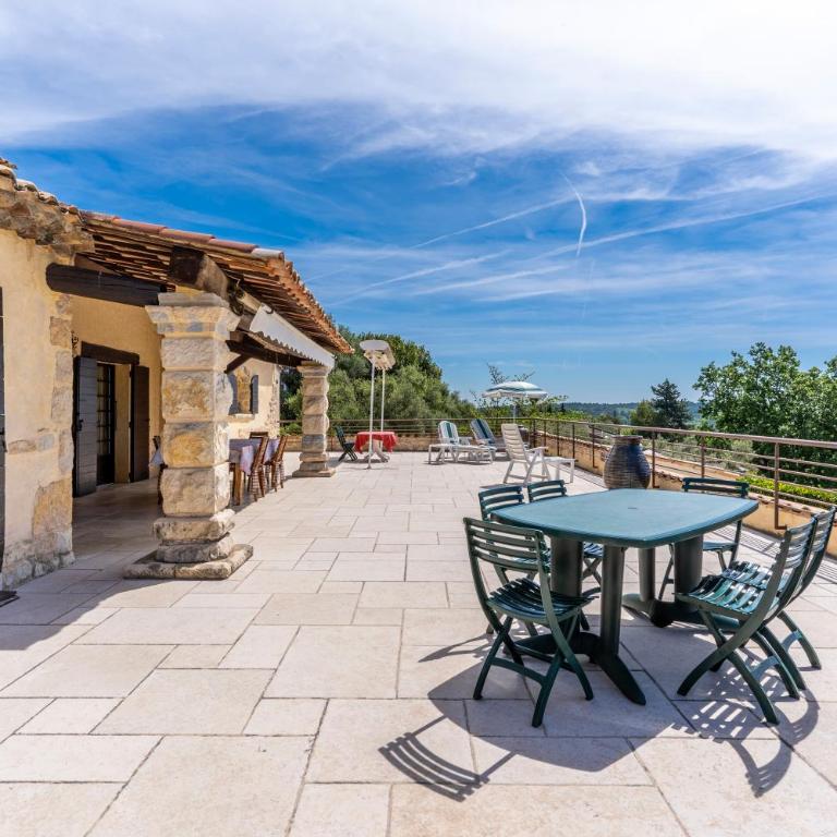 Le Mas des Moulières - Vue montagne avec piscine - Maison 5 Chambres - 7