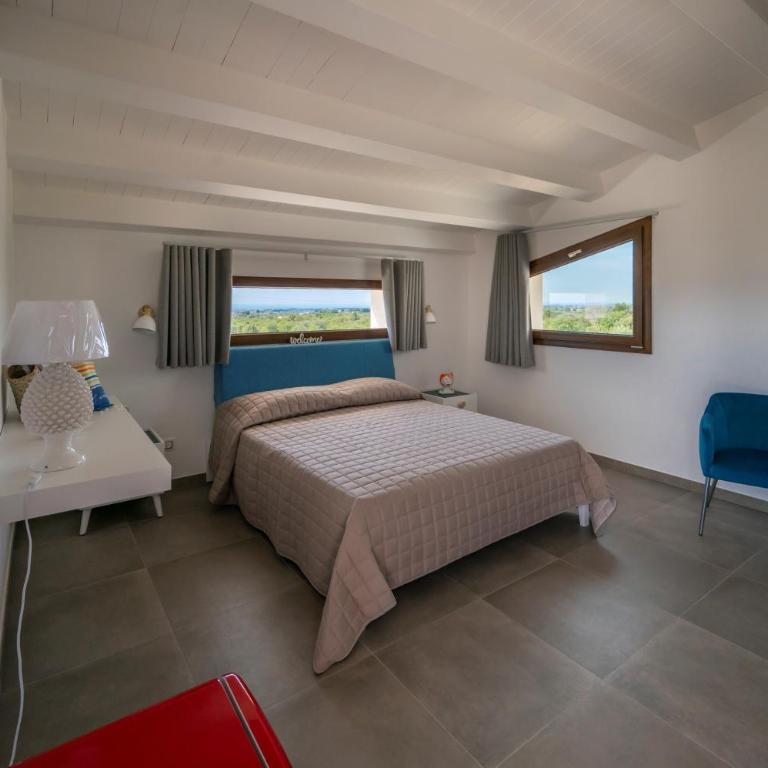 Villa Carmiano b&b Luxury bedrooms in Avola in the province of Syracuse with room with swimming pool - Camera Quadrupla Luxury - 2