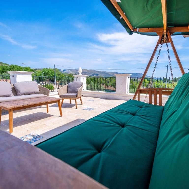 Villa Carmiano b&b Luxury bedrooms in Avola in the province of Syracuse with room with swimming pool - Camera Matrimoniale Deluxe con Vista Mare Laterale - 9