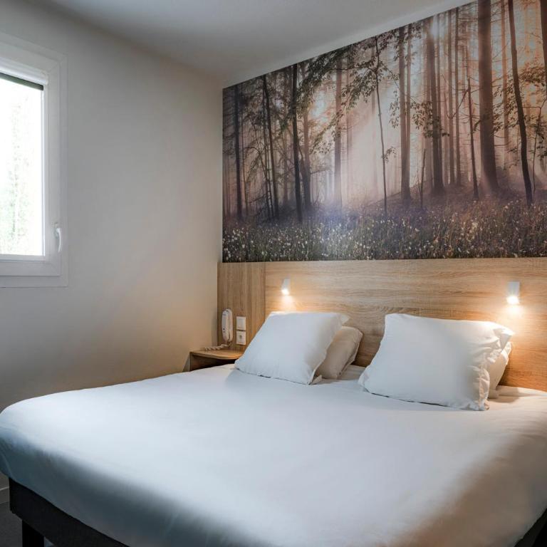 Kyriad Annemasse - Geneve - Hébergement Supérieur avec 1 Lit Double et 1 Lit Junior - 6