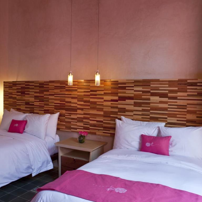 Rosas & Xocolate Boutique Hotel and Spa Merida, a Member of Design Hotels - Deluxe Double Room with Two Double Beds - 1