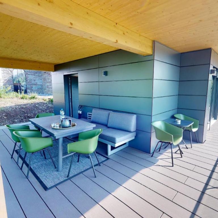 Modernes Ferienhaus mit Panoramablick - Haus mit 1 Schlafzimmer - 2