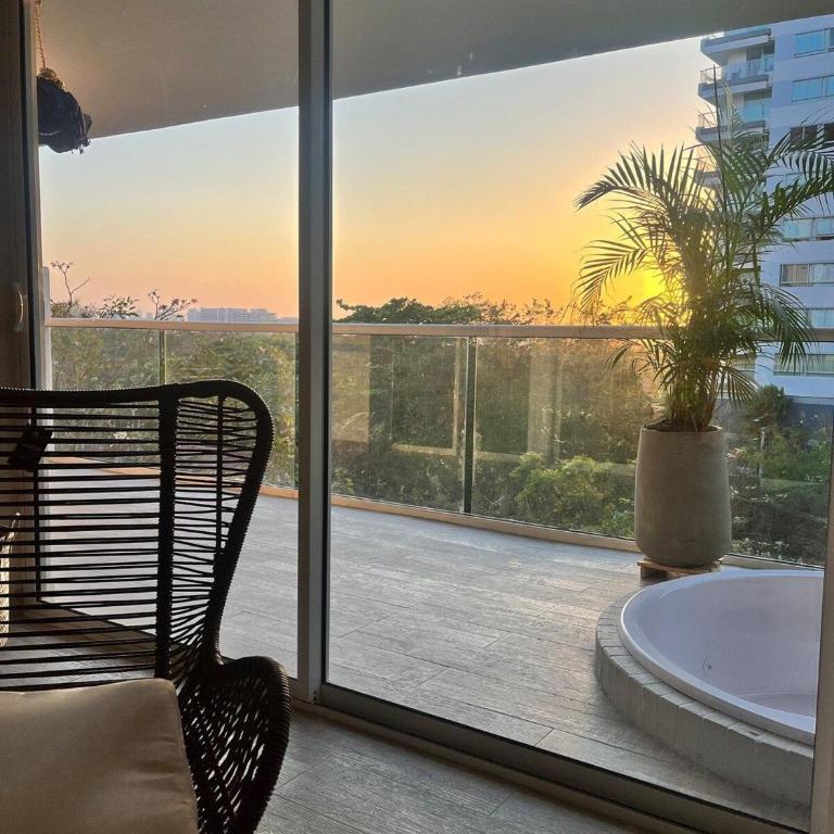 DQ505 Nuevo hermoso jacuzzi priv - Apartment with View and Balcony - 2