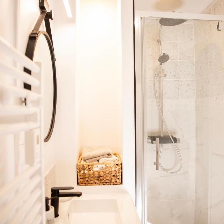 Trésor d'Opale T1 VUE MER BALNÉO-SPA PARKING PRIVÉ WIFI NETFLIX 3 PERS - Studio with Sea View - 11