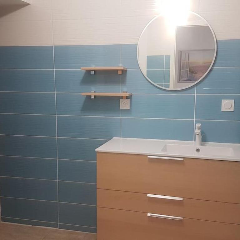 La MAISON BLEUE, Smeg Bleu azur - Apartment mit 2 Schlafzimmern - 8