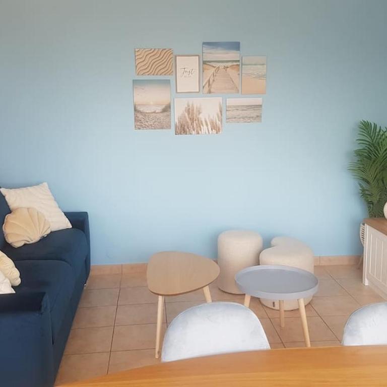 La MAISON BLEUE, Smeg Bleu azur - Apartment mit 2 Schlafzimmern - 9