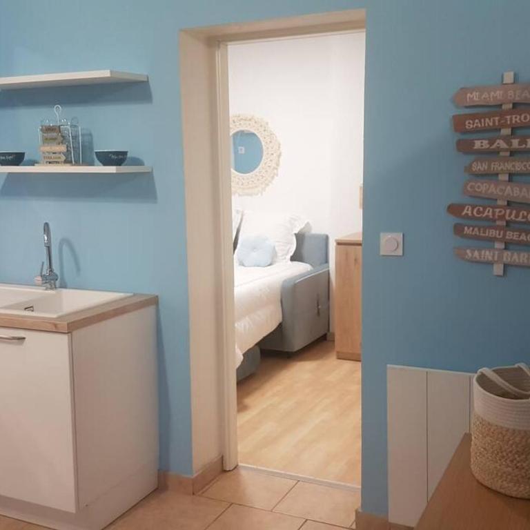 La MAISON BLEUE, Smeg Bleu azur - Apartment mit 2 Schlafzimmern - 37