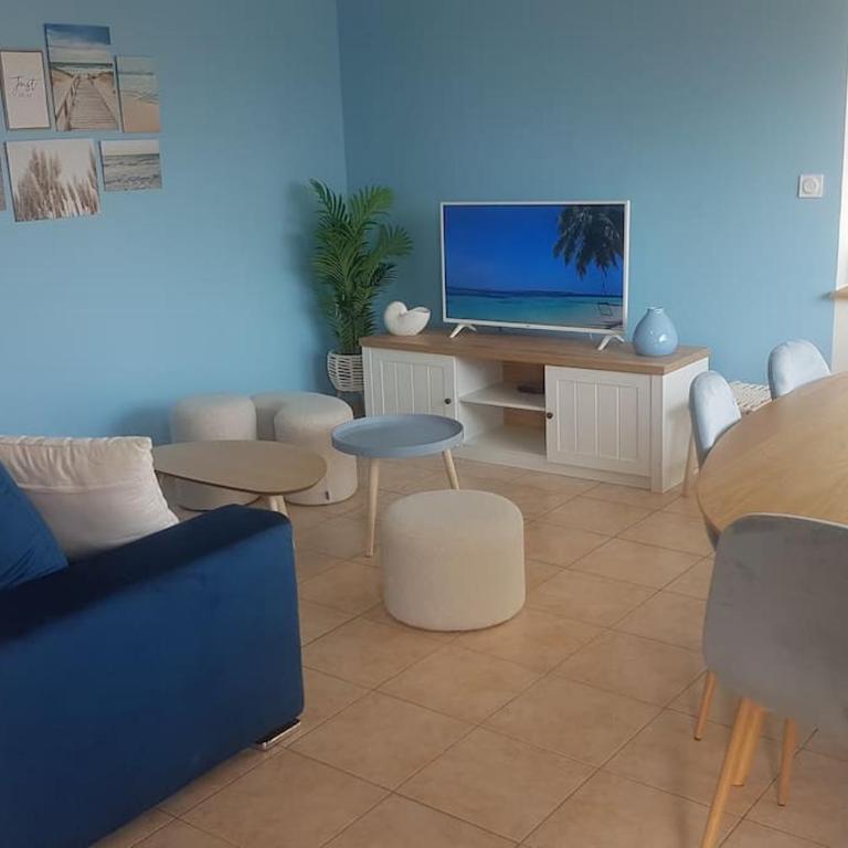 La MAISON BLEUE, Smeg Bleu azur - Apartment mit 2 Schlafzimmern - 12