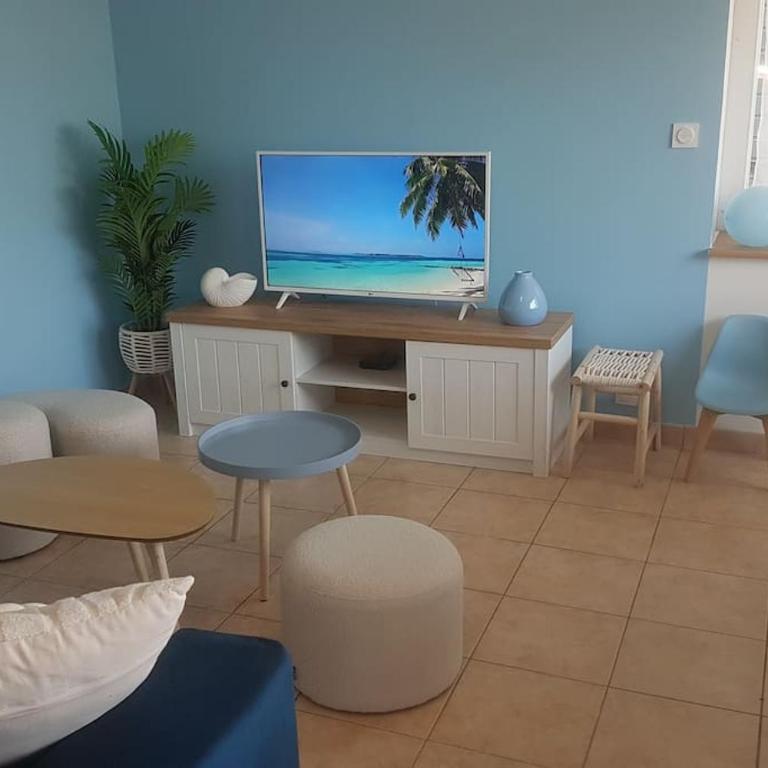 La MAISON BLEUE, Smeg Bleu azur - Apartment mit 2 Schlafzimmern - 13