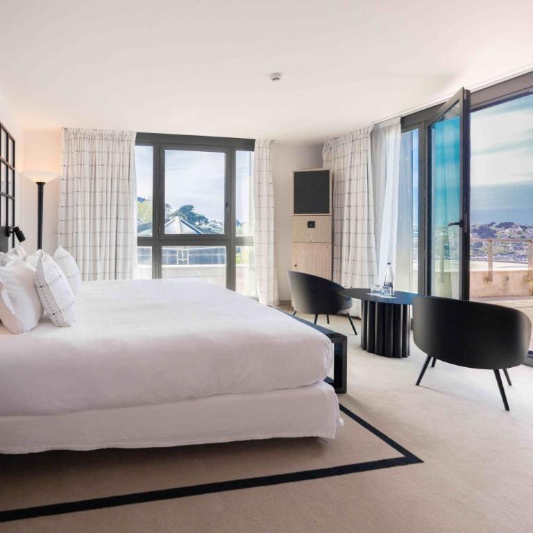 L'Agapa Hôtel - Spa Codage - Chambre Double Deluxe avec Terrasse - Vue sur Mer - 3
