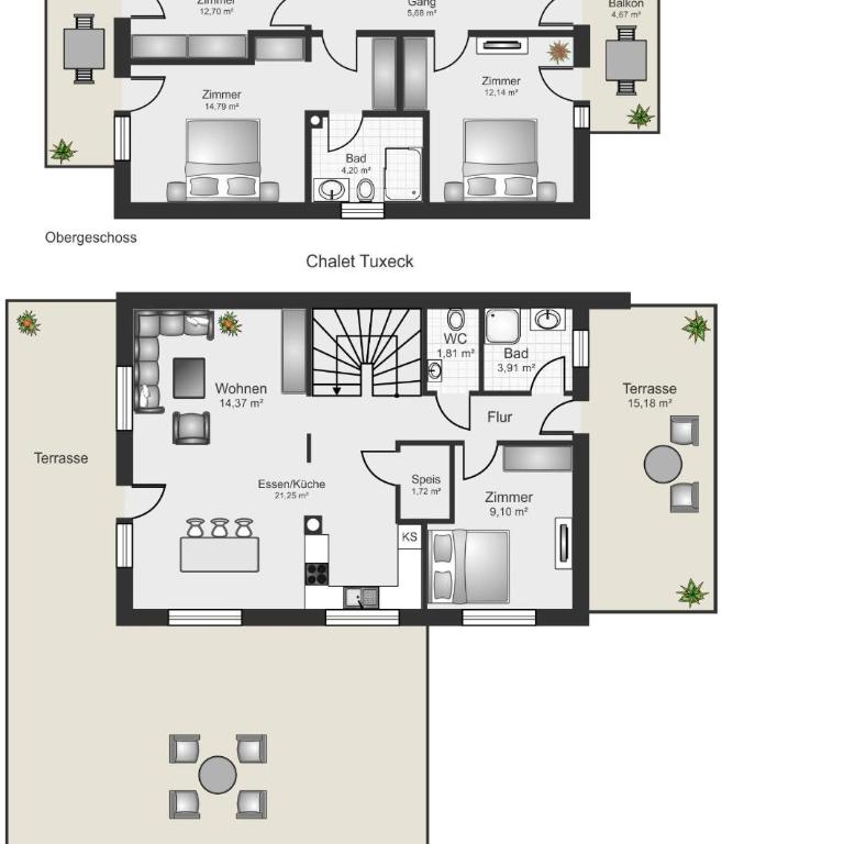 Ferienhäuser Kaiserluft Chalet - Casa - 21