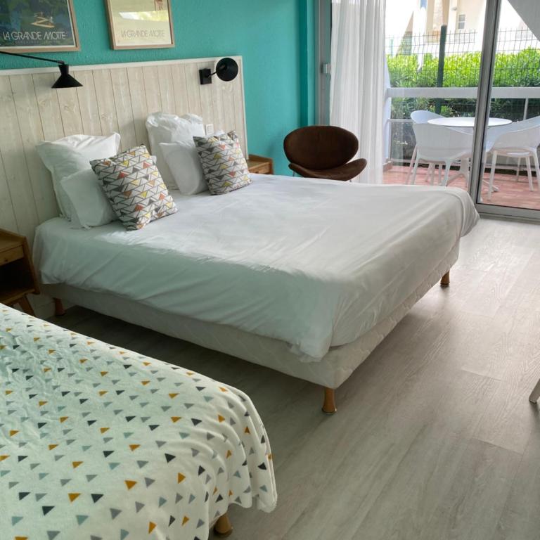 Hôtel Saint-Clair, côté Plage - Chambre Triple Classique - 10