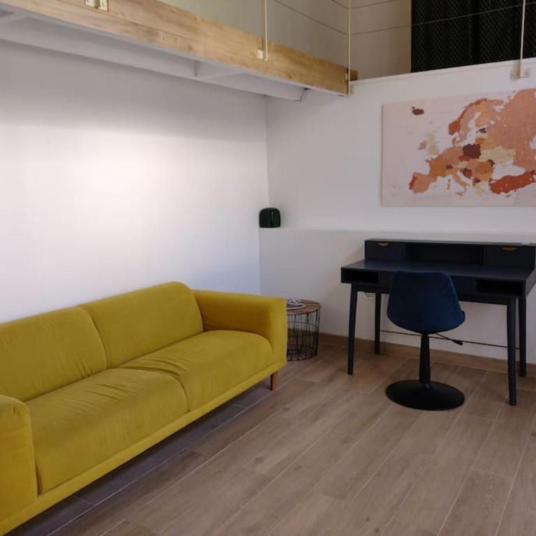 Loft avec jardin en ville et parking - Apartamento de 1 dormitorio - 6