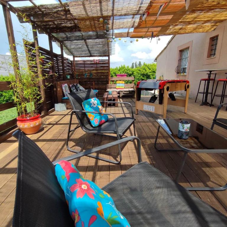 Le Cosy Occitan villa chaleureuse indépendante baignoire terrasse jardin - Casa con 1 dormitorio - 26