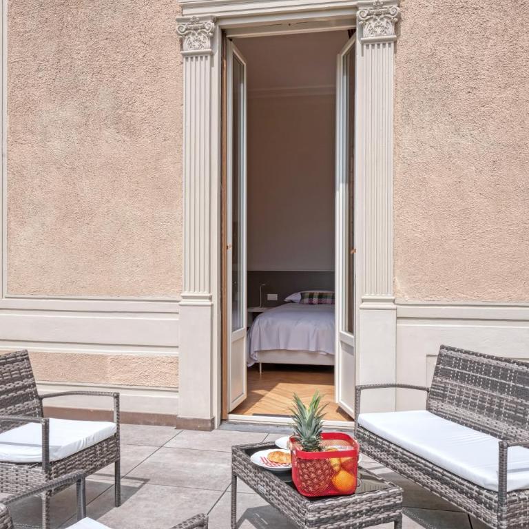 Villa by @ Home Hotel Locarno - Deluxe Doppelzimmer mit Balkon - 6