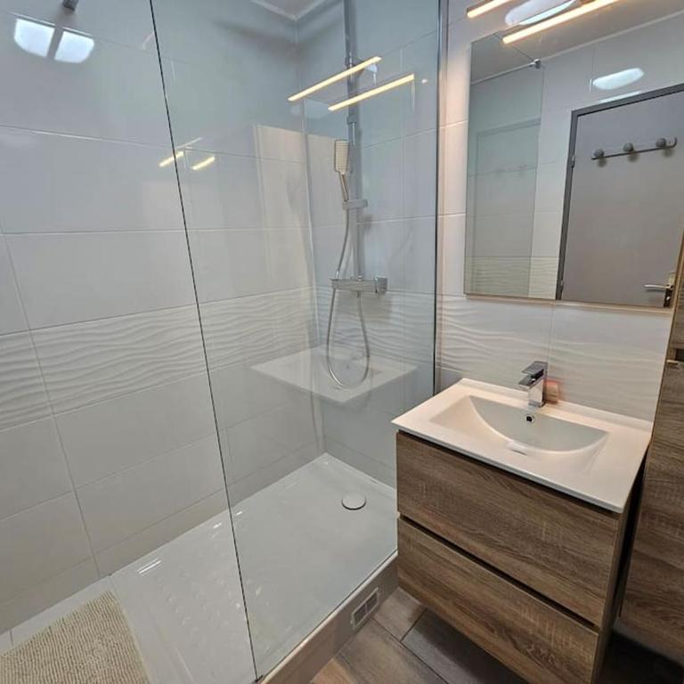 Petit paradis classé 3 étoiles à 200m de la plage! Terrasse-Wifi-Parking-clim - Studio mit Terrasse - 40