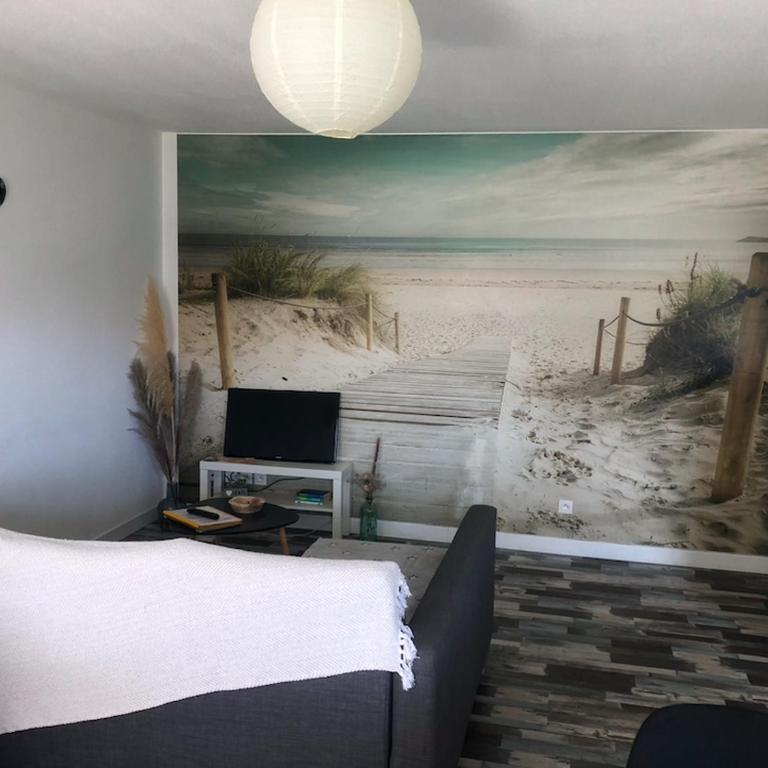T2, bord de plage et piscine - Appartement 1 Chambre - 10