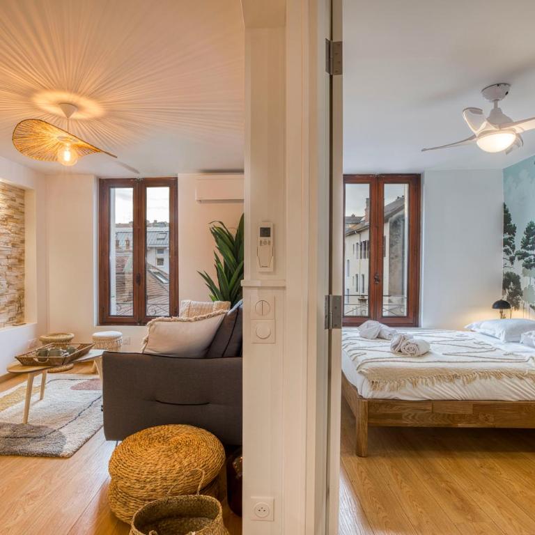 Le Carnot - MyCosyApart, Duplex Cœur de Ville et Lac, climatisé - Appartement 2 Chambres - 3