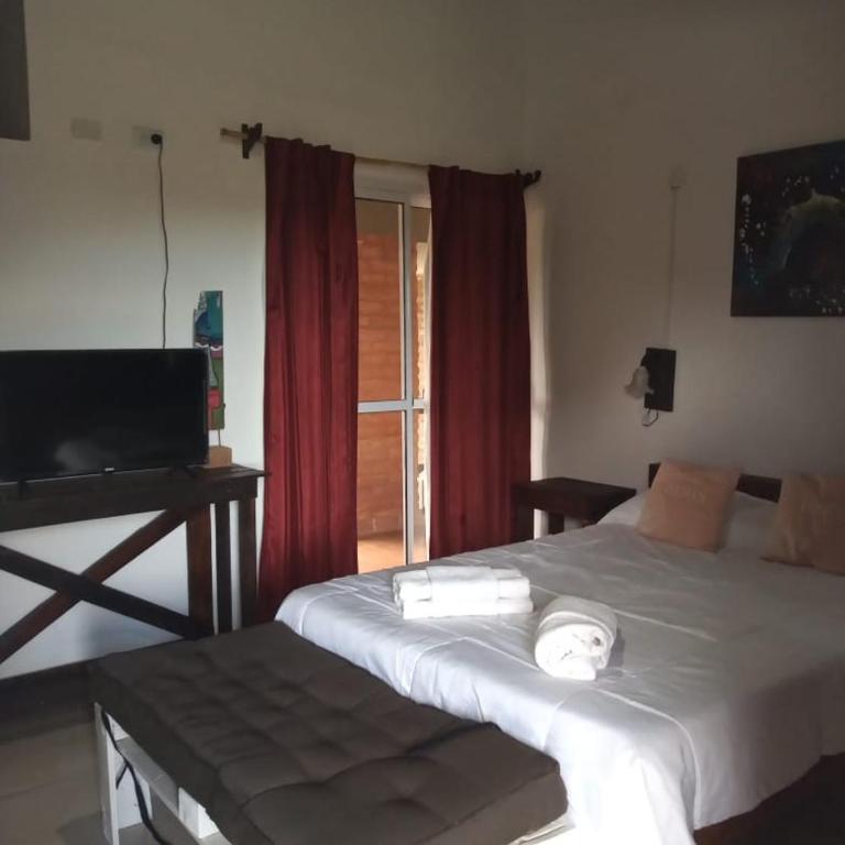 Hostería La María - Habitación Cuádruple con baño privado - 5