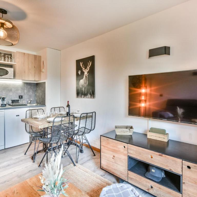 Appart rénové 4 pers, centre Les Gets, proche remontées, balcon, parking - FR-1-685-70 - Appartement - 1