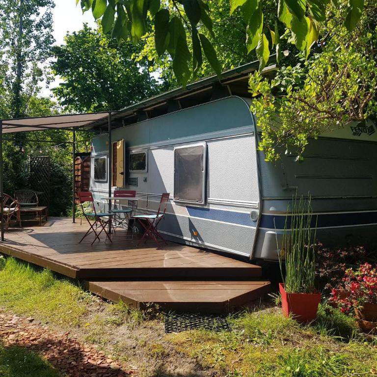 L'Hermitage au sein d'un jardin forêt près de l'océan - Caravane - 1