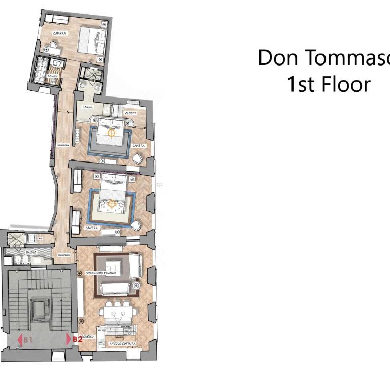 Don Tommaso - Dimora degli Affreschi Florence - Appartamento con 3 Camere da Letto - 26