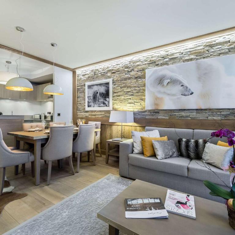 Appartement neuf centre Courchevel 6 pers., parking, accès piste - FR-1-562-33 - Apartment (6 Erwachsene) - 9