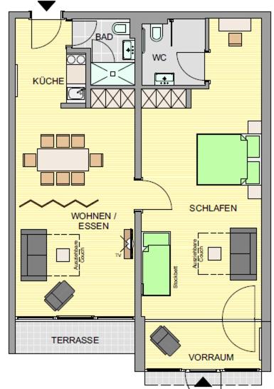 Apartment Annemarie - Apartment mit 1 Schlafzimmer - 6