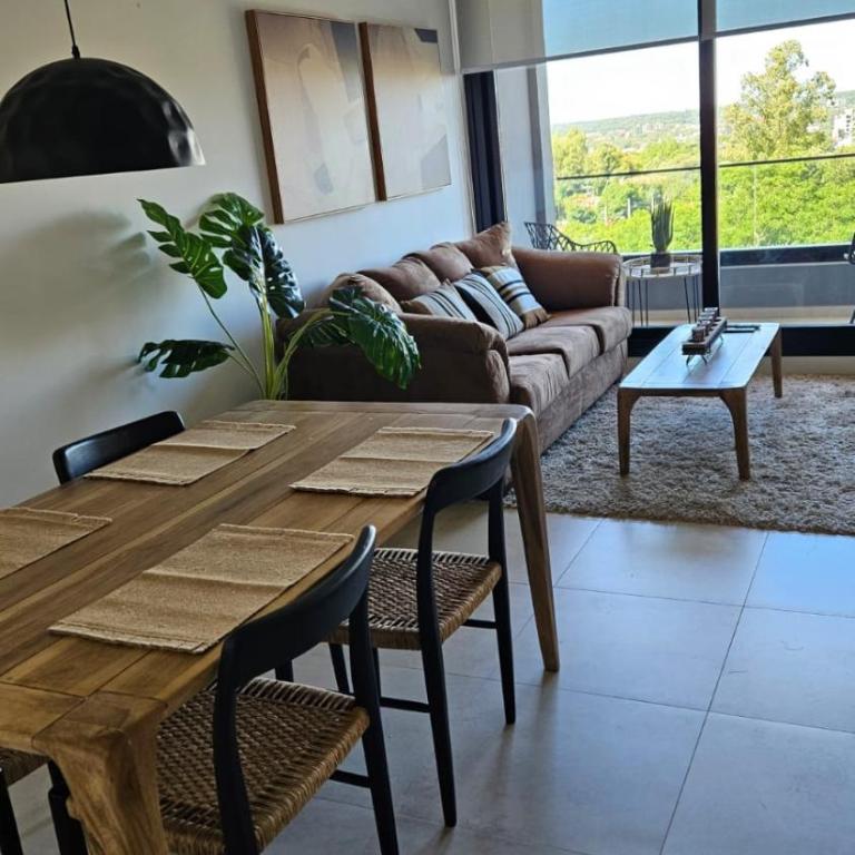 Departamento Lujoso 1 Dormitorio cerca del Shoping del Sol - One-Bedroom Apartment - 3
