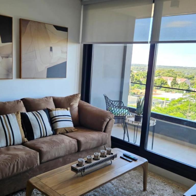 Departamento Lujoso 1 Dormitorio cerca del Shoping del Sol - One-Bedroom Apartment - 6