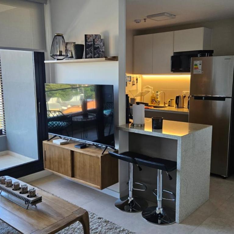 Departamento Lujoso 1 Dormitorio cerca del Shoping del Sol - One-Bedroom Apartment - 13