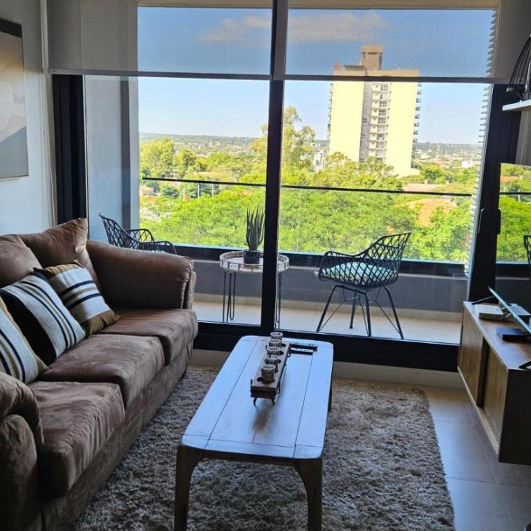 Departamento Lujoso 1 Dormitorio cerca del Shoping del Sol - One-Bedroom Apartment - 15