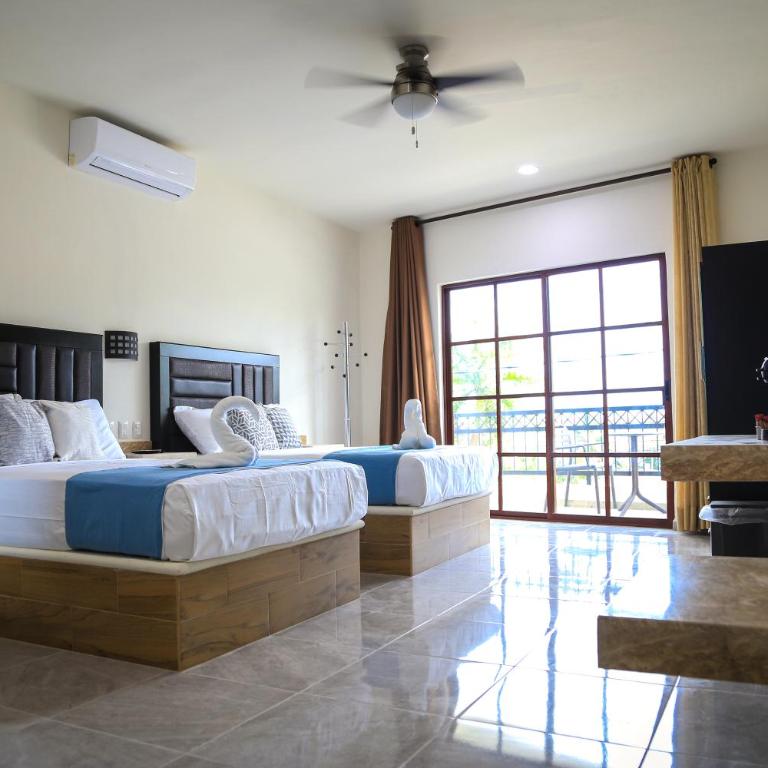 Hotel Alux Bacalar - Habitación Doble - 2 camas - 1