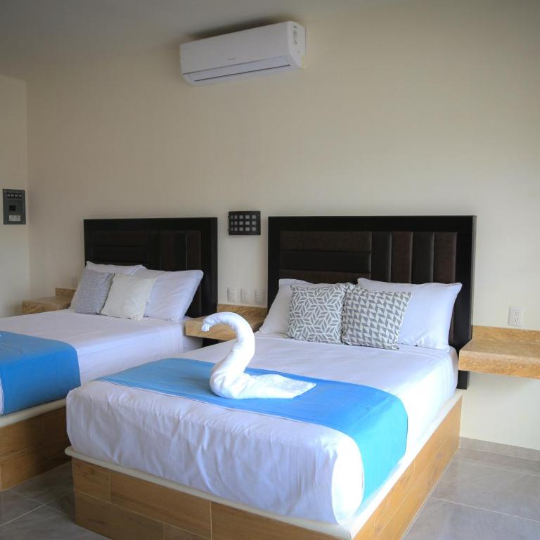 Hotel Alux Bacalar - Habitación Doble - 2 camas - 4