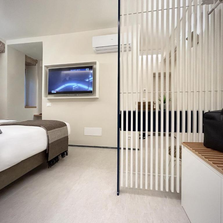 la baia di rio 2 ( antico portico) - Habitación con cama extragrande y vistas al jardín - 5
