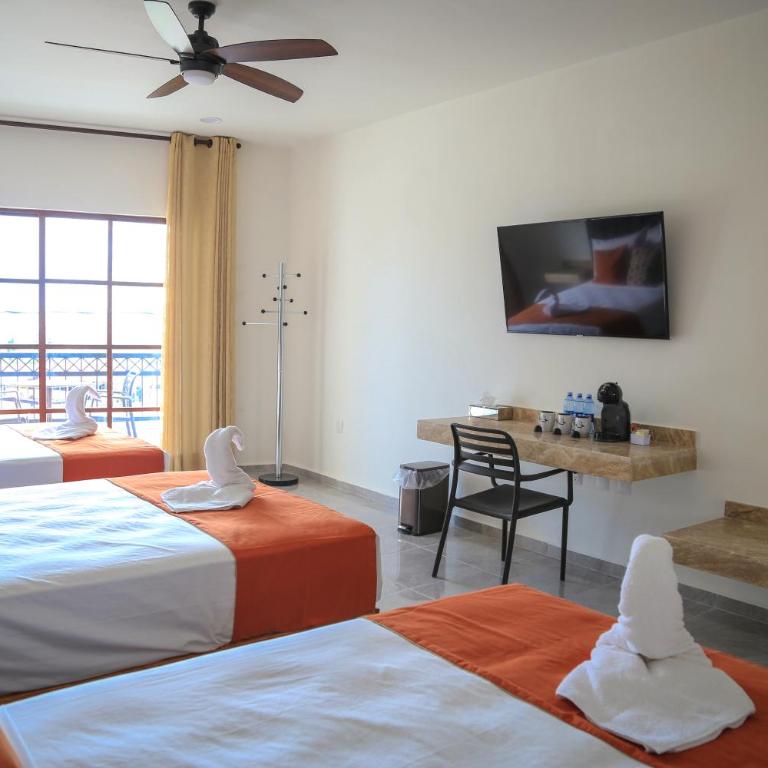 Hotel Alux Bacalar - Habitación Triple - 1