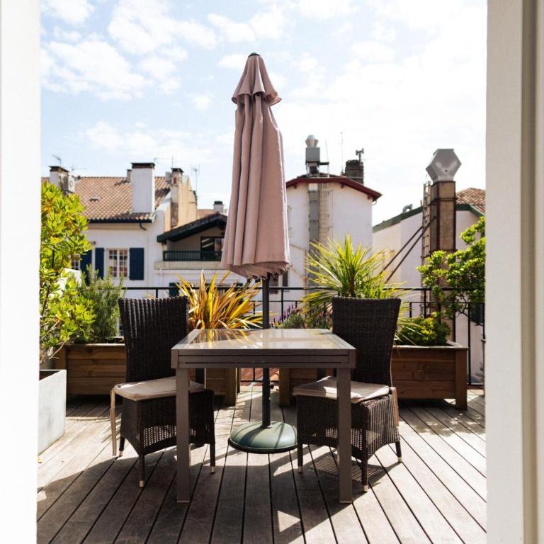 Boutique Hôtel Txoko - Chambre Double ou Lits Jumeaux avec Terrasse - 1