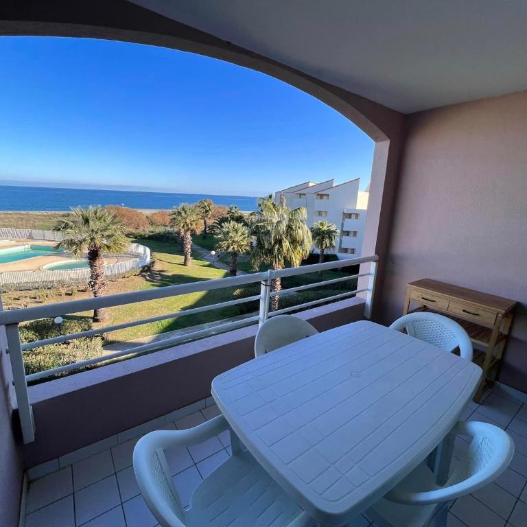 Face à la belle bleue - Appart avec parking clim piscine et plage - Apartamento de 2 dormitorios - 12