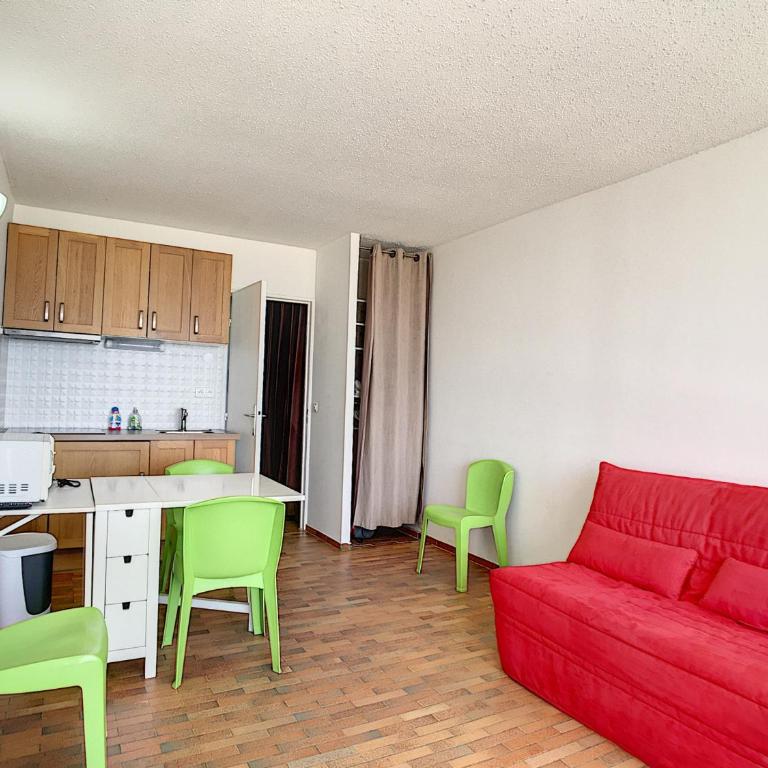 Studio côtier rénové climatisé avec parking privé, Carnon, aménagé pour 3 pers - Apartamento de 1 dormitorio - 5