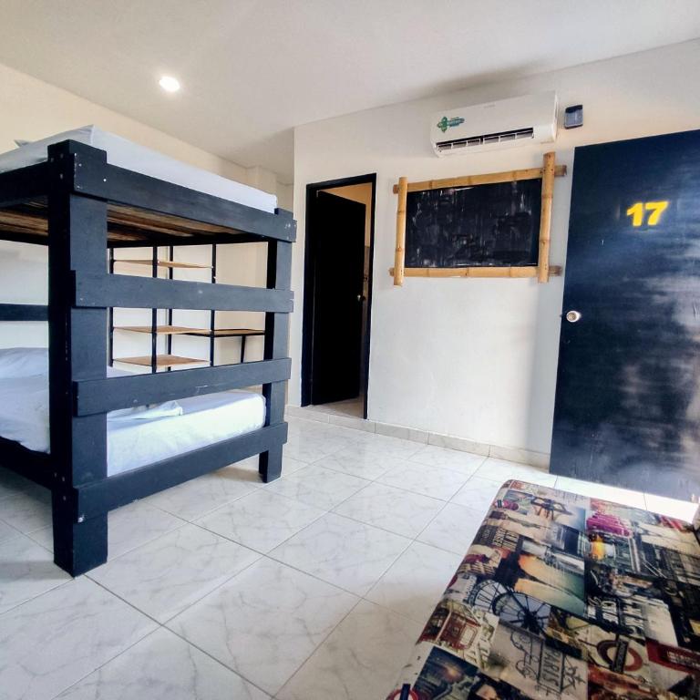 Hostel Nirvana Taganga - Cama en habitación compartida mixta de 8 camas - 4