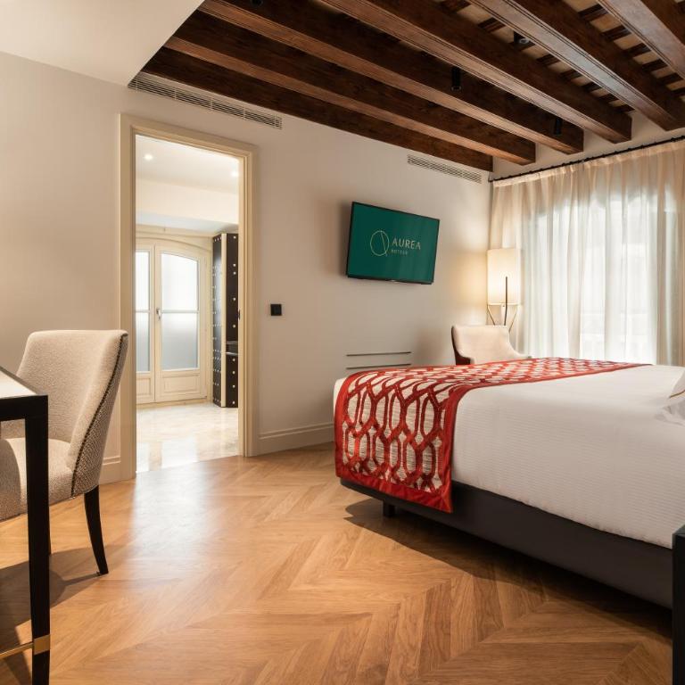 Áurea Casa Palacio Sagasta by Eurostars Hotel Company - Habitación Doble con balcón - 8