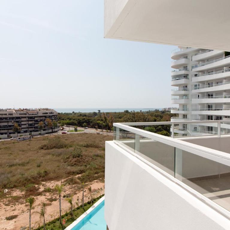 Global Vacacional, Moderno apartamento con 2 terrazas y 3 habitaciones - Apartment mit Meerblick - 35