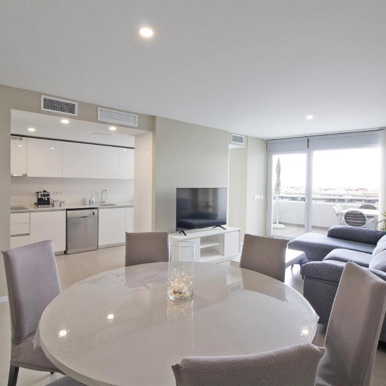 Global Vacacional, Moderno apartamento con 2 terrazas y 3 habitaciones - Apartment mit Meerblick - 11